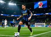 国米防线稳固，劳塔罗一战封王称霸射手榜