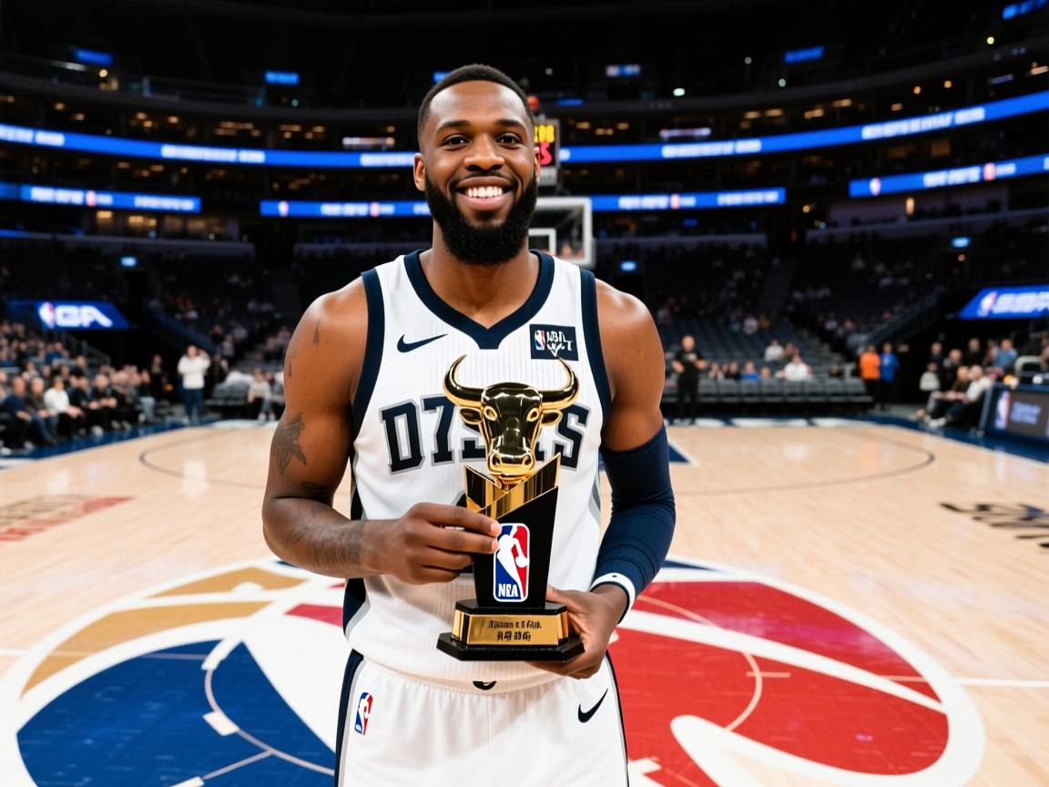 小牛队球星被评选为月最佳球员，崭露头角  第2张