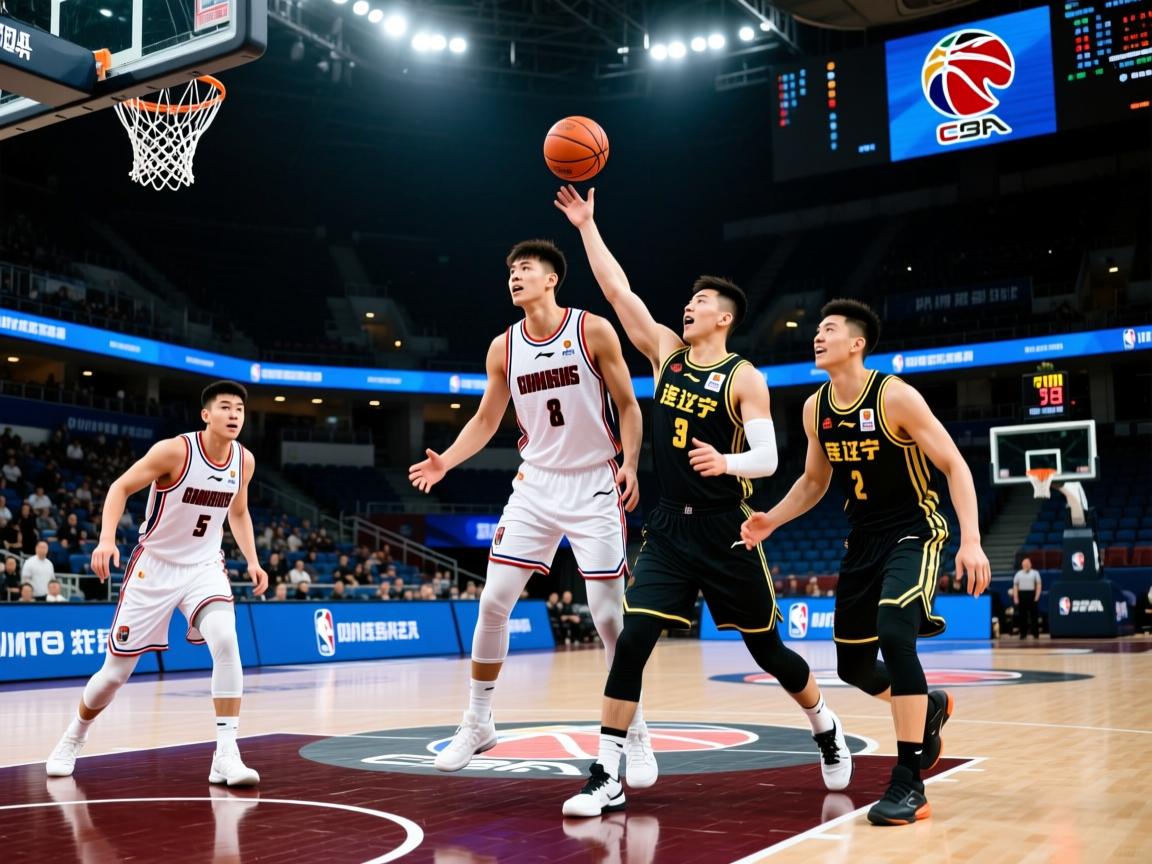 四川男篮客场大胜辽宁队,连胜加持